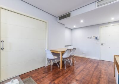 Área habitable del apartamento ofrecido