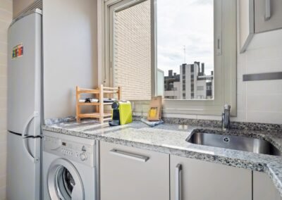 Ejemplo de ambiente interior de apartamento