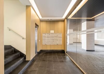 Perspectiva general de un apartamento en renta