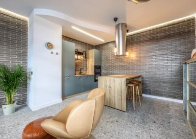 Ejemplo de ambiente interior de apartamento