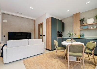 Ejemplo de las estancias del apartamento