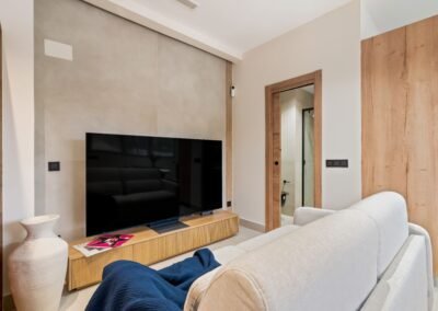 Perspectiva general de un apartamento en renta