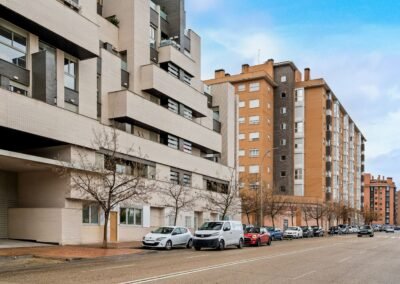 Plano visual de los exteriores disponibles