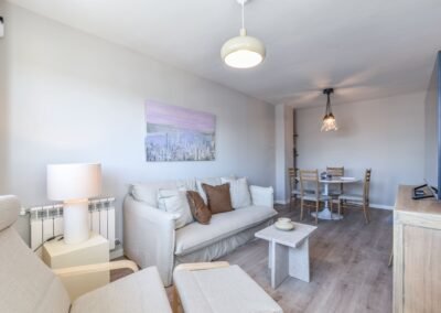 Perspectiva general de un apartamento en renta